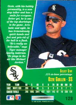 Ozzie Guillen  baseball card collectible - Main Image 2