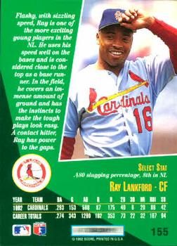 Ray Lankford  baseball card collectible - Main Image 2