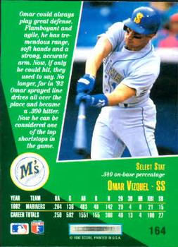 Omar Vizquel  baseball card collectible - Main Image 2