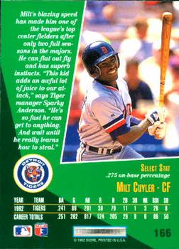 Milt Cuyler  baseball card collectible - Main Image 2