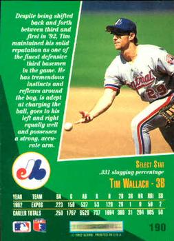 Tim Wallach  baseball card collectible - Main Image 2