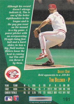 Tim Belcher  baseball card collectible - Main Image 2