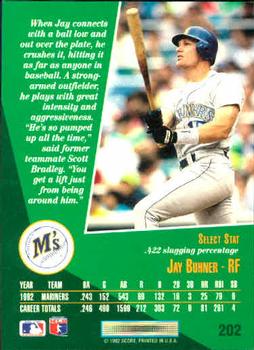 Jay Buhner  baseball card collectible - Main Image 2