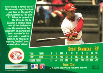 Scott Bankhead  baseball card collectible - Main Image 2