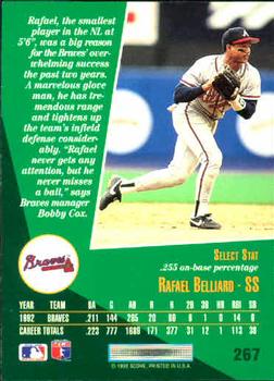 Rafael Belliard  baseball card collectible - Main Image 2