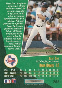 Kevin Reimer  baseball card collectible - Main Image 2