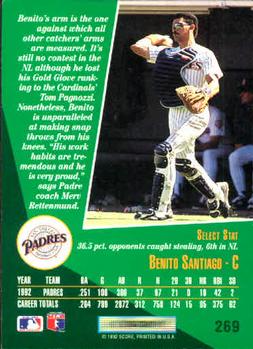 Benito Santiago  baseball card collectible - Main Image 2