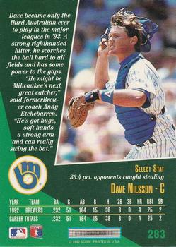 Dave Nilsson  baseball card collectible - Main Image 2