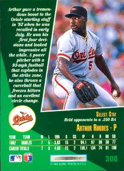 Arthur Rhodes  baseball card collectible - Main Image 2