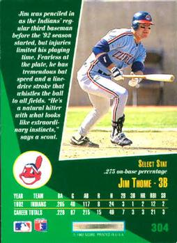 Jim Thome  baseball card collectible - Main Image 2