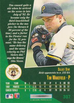 Tim Wakefield  baseball card collectible - Main Image 2