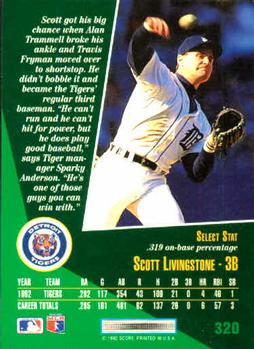 Scott Livingstone  baseball card collectible - Main Image 2