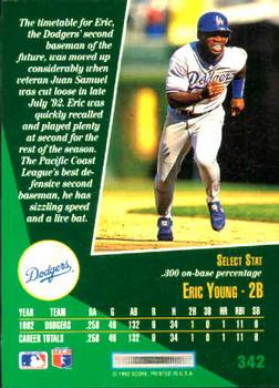 Eric Young  baseball card collectible - Main Image 2