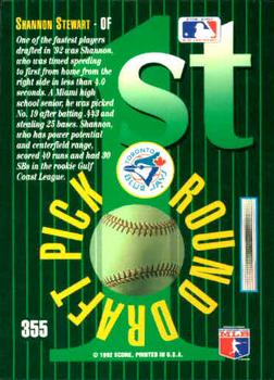 Shannon Stewart  baseball card collectible - Main Image 2