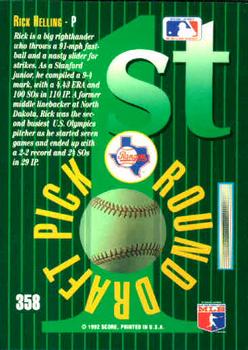 Rick Helling  baseball card collectible - Main Image 2