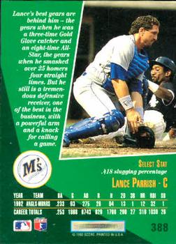 Lance Parrish  baseball card collectible - Main Image 2