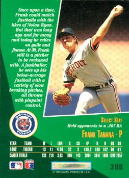 Frank Tanana  baseball card collectible - Main Image 2