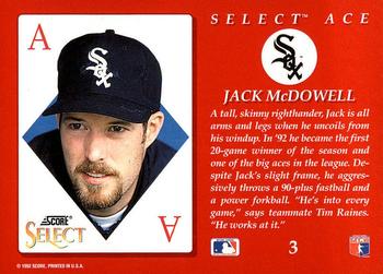 Jack McDowell  baseball card collectible - Main Image 2