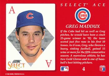 Greg Maddux  baseball card collectible - Main Image 2