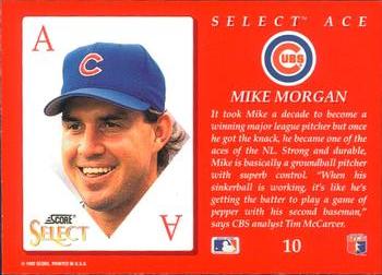 Mike Morgan  baseball card collectible - Main Image 2