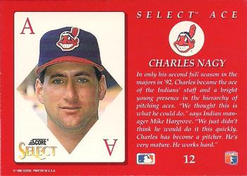 Charles Nagy  baseball card collectible - Main Image 2