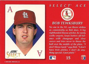 Bob Tewksbury  baseball card collectible - Main Image 2