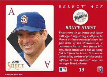 Bruce Hurst  baseball card collectible - Main Image 2