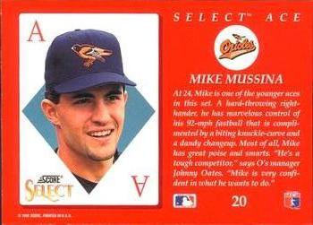Mike Mussina  baseball card collectible - Main Image 2