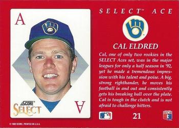 Cal Eldred  baseball card collectible - Main Image 2
