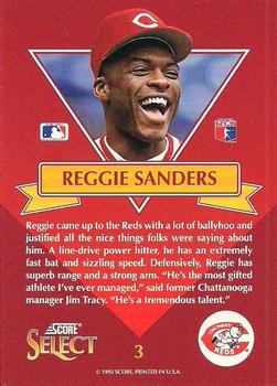 Reggie Sanders  baseball card collectible - Main Image 2