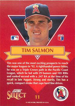 Tim Salmon  baseball card collectible - Main Image 2