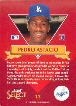Pedro Astacio  baseball card collectible - Main Image 2