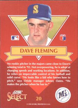 Dave Fleming  baseball card collectible - Main Image 2
