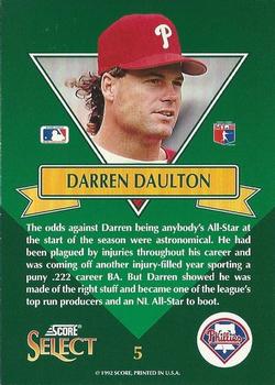 Darren Daulton  baseball card collectible - Main Image 2