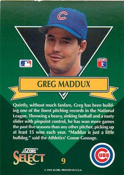 Greg Maddux  baseball card collectible - Main Image 2