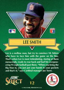 Lee Smith  baseball card collectible - Main Image 2