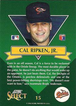 Cal Ripken, Jr.  baseball card collectible - Main Image 2