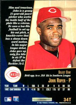 John Roper  baseball card collectible - Main Image 2