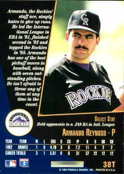 Armando Reynoso  baseball card collectible - Main Image 2