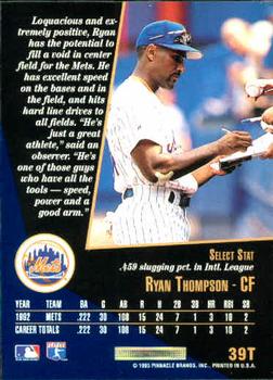 Ryan Thompson  baseball card collectible - Main Image 2