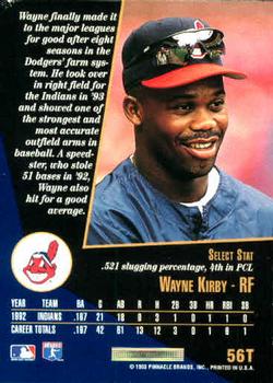 Wayne Kirby  baseball card collectible - Main Image 2