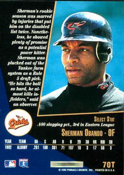 Sherman Obando  baseball card collectible - Main Image 2