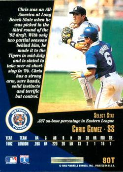 Chris Gomez  baseball card collectible - Main Image 2