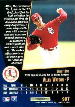 Allen Watson  baseball card collectible - Main Image 2