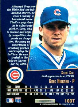 Greg Hibbard  baseball card collectible - Main Image 2