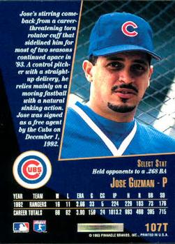 Jose Guzman  baseball card collectible - Main Image 2