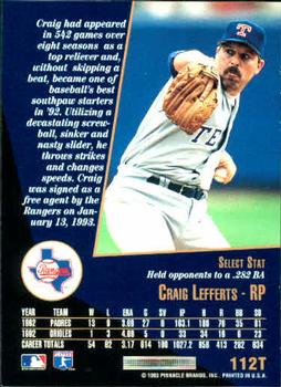 Craig Lefferts  baseball card collectible - Main Image 2