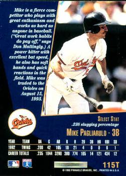 Mike Pagliarulo  baseball card collectible - Main Image 2