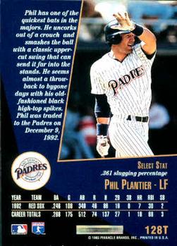 Phil Plantier  baseball card collectible - Main Image 2