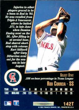 Rod Correia  baseball card collectible - Main Image 2